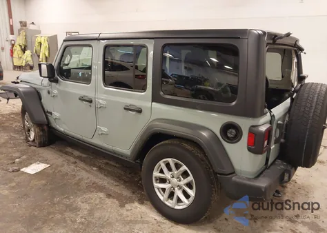 2023 Jeep Wrangler 4-Door Sport S 4X4 from USA, damaged, VIN 1C4HJXDN7PW617224
